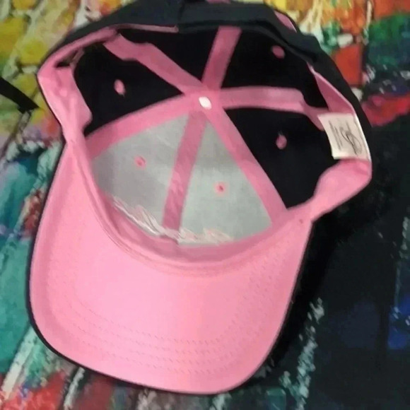John Deere women’s hat navy and pink adjustable back - Picture 4 of 6
